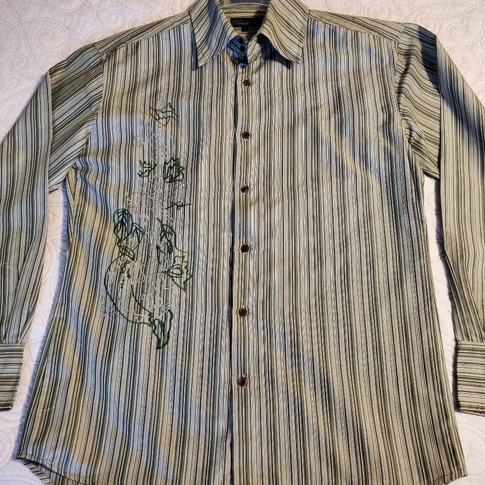 Mens Marc Edward's long sleeved button down